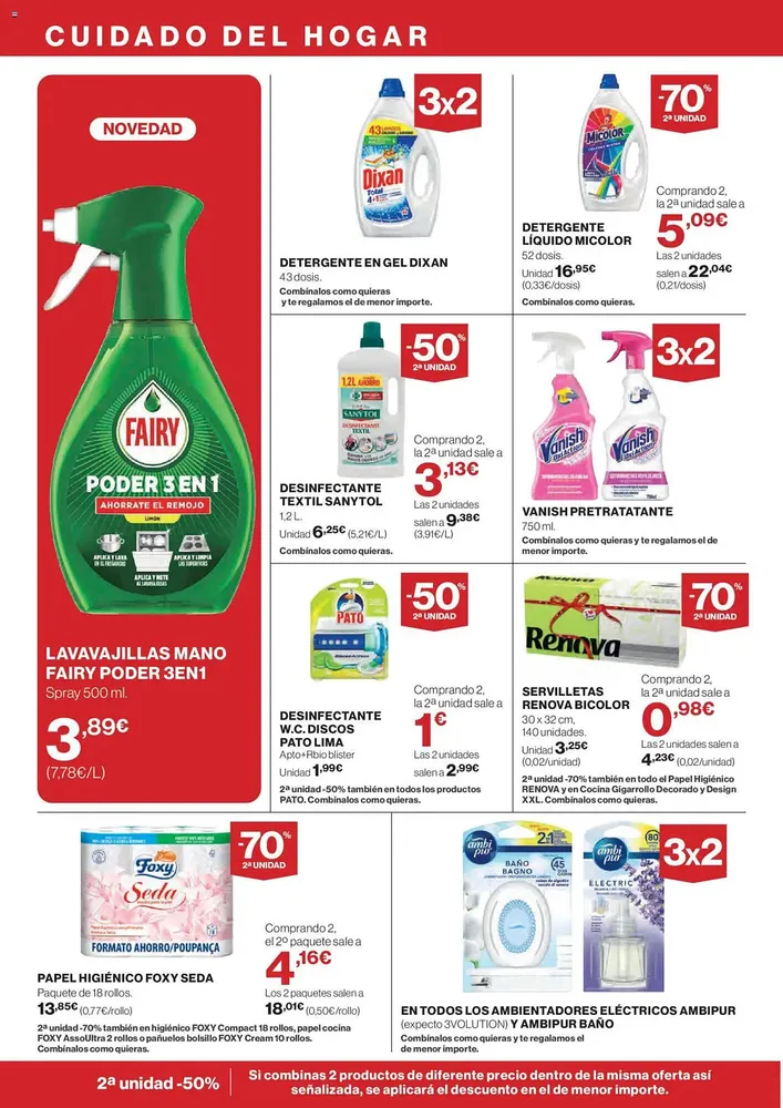 Página del catalogo Hipercor